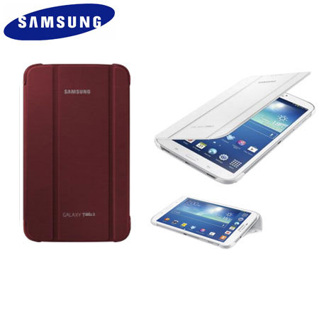 Tomaat kortademigheid Lang Official Samsung Galaxy Tab 3 8.0 Book Cover - Red Reviews