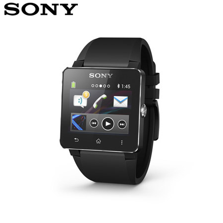 Sony SmartWatch 2 Android Watch - Black Silicone