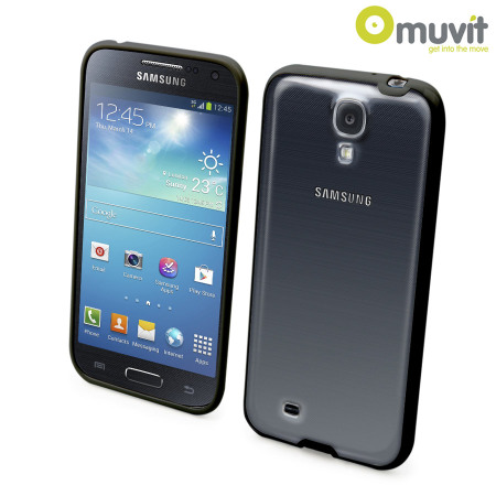 Muvit Bimat Back Case for Samsung Galaxy S4 Mini - Clear / Black