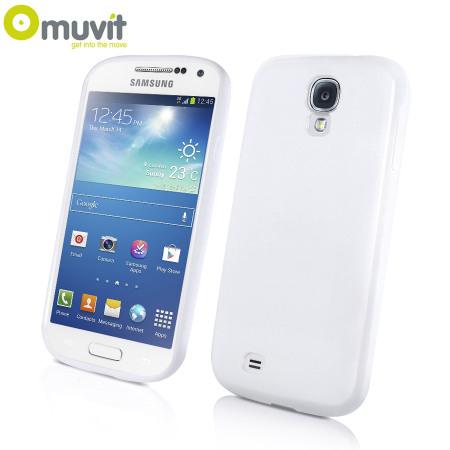 Muvit miniGEL Case for Samsung Gakaxy S4 Mini - White