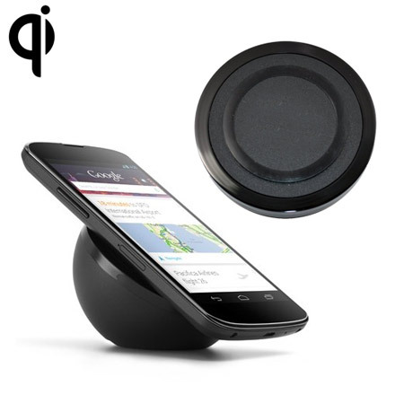 QI Wireless Charging Orb - Zwart