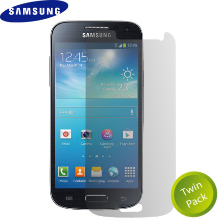 Official Samsung Screen Protector for Galaxy S4 Mini (Twin Pack)