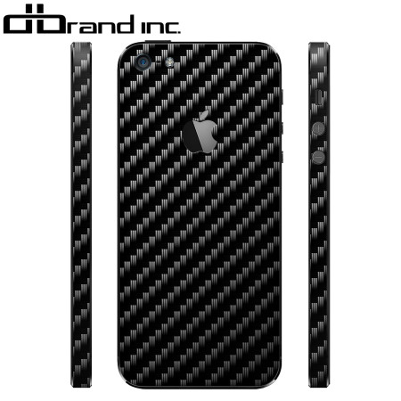 dbrand Textured iPhone 5s / 5 Cover Skin - Carbon Fibre