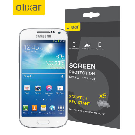 Olixar 5 in 1 Galaxy S4 Mini Displayschutzfolie