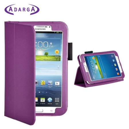 Adarga Folio Stand Samsung Galaxy Tab 3 7.0 Tasche in Lila