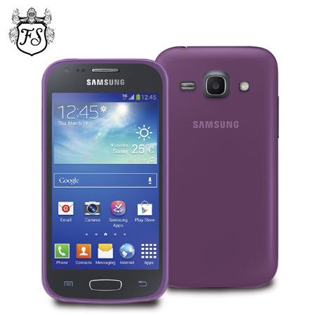 wond gordijn regel FlexiShield Case for Samsung Galaxy Ace 3 - Purple