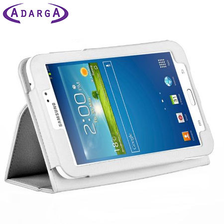 Adarga Stand and Type Samsung Galaxy Tab 3 8.0 Tasche in Weiß