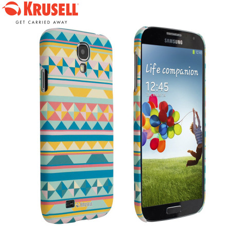 Krusell PrintCover Case for Samsung Galaxy S4 - Green Inca
