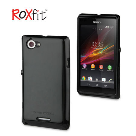 Roxfit Soft Shell Case for Sony Xperia L - Black