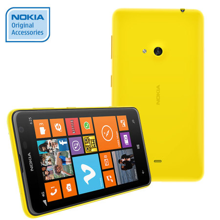 Nokia Shell Lumia 625 - Yellow - CC-3071