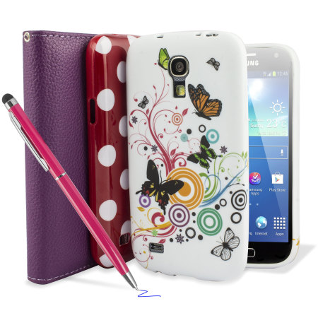 Girly Case Pack for Samsung Galaxy S4 Mini