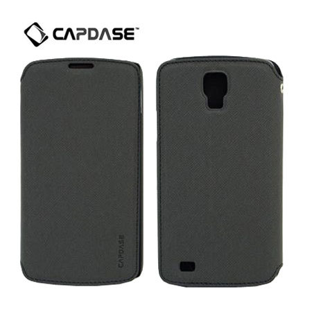 Capdase Sider Baco Folder Case or Galaxy S4 Active - Black