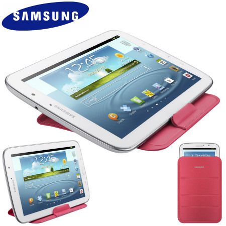 Genuine Samsung Galaxy Note 8.0 Pouch Stand - Pink