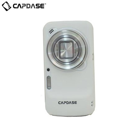 Capdase Karapace Touch Case Galaxy S4 Zoom Hülle in Weiß