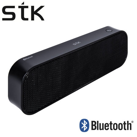 STK Portable Bluetooth Stereo Speaker - Black
