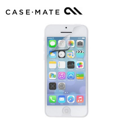 Case-Mate Screen Protector for Apple iPhone 5C - Twin Pack