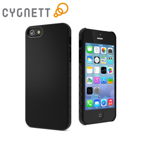 Cygnett AeroGrip Feel Ergonomic Case for iPhone 5S / 5 - Black