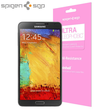 Spigen SGP Ultra Oleophobic Samsung Galaxy Note 3 Screen Protector