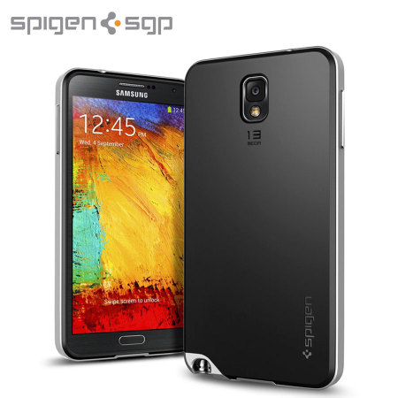 Spigen SGP Neo Hybrid Case for Samsung Galaxy Note 3 - Satin Silver