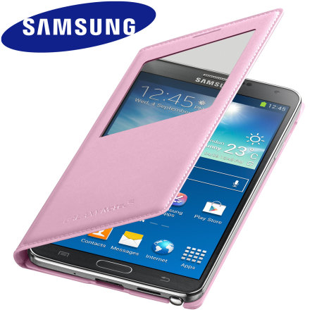 S View Premium Cover Officielle Samsung Galaxy Note 3 – Rose