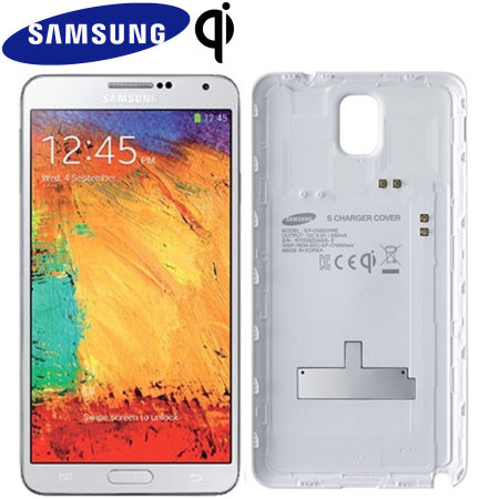 Official Samsung Galaxy Note 3 Wireless Charging Cover - White