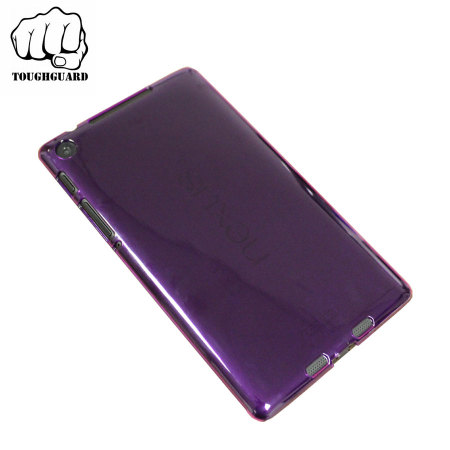 ToughGuard Translucent Shell Case for Google Nexus 7 2013 - Purple