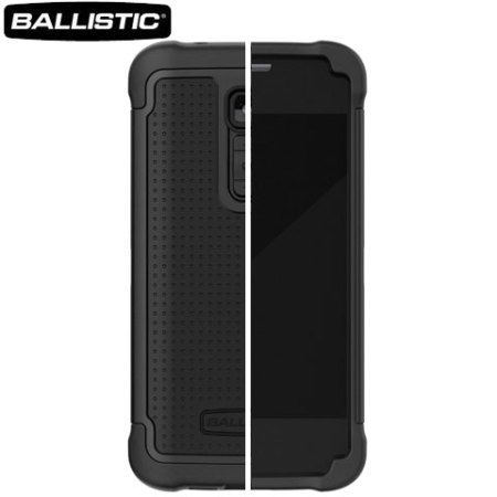 Ballistic Shell Gel Case voor LG G2 - Zwart
