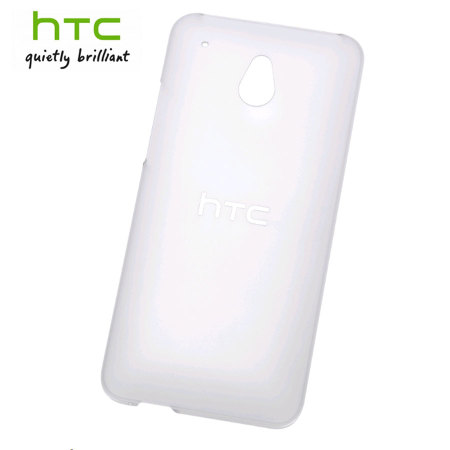 Official Translucent Hard Shell Case for HTC Desire 601 - White