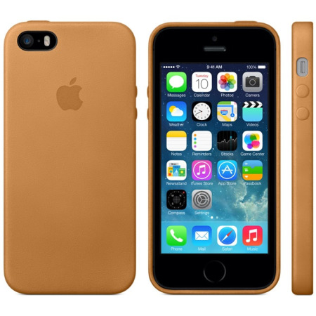 Brown MUZZANO Original Le Folio Cover Case for Apple iPhone 5