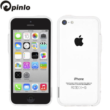Pinlo Bladedge Bumper Case for iPhone 5C - White Clear