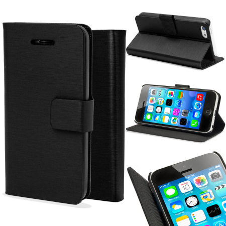 Metalix Book Apple iPhone 5C Case - Black