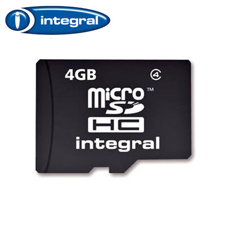 Tarjeta de memoria MicroSDHC Integral 16GB Clase 4