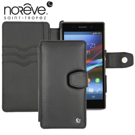 stromen militie leerling Noreve Tradition B Leather Case for Xperia Z1 - Black