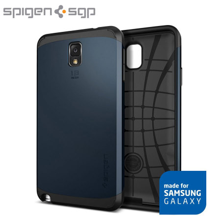 Spigen Slim Armor Case for Samsung Galaxy Note 3 - Metal Slate