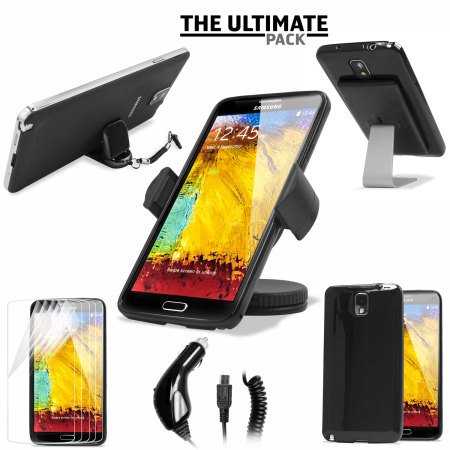 Pack accessoires Samsung Galaxy Note 3 Ultimate - Noir