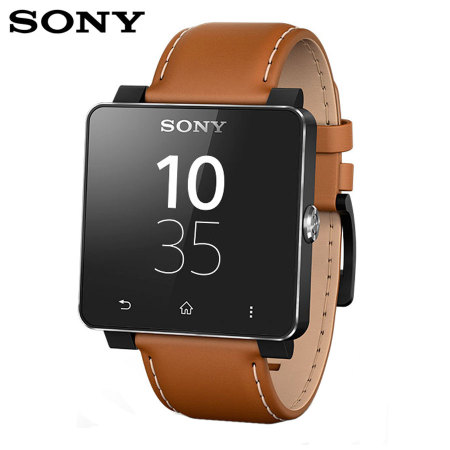 Sony SmartWatch 2 Leather Wrist Strap - Brown