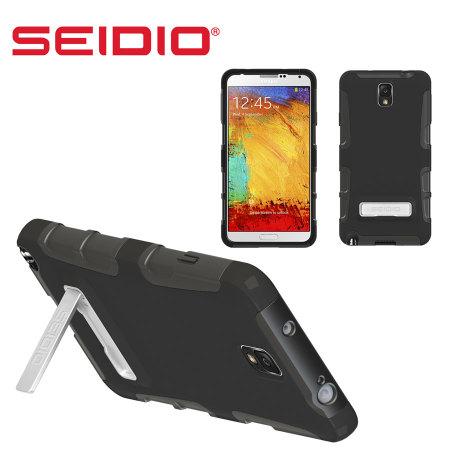 Seidio Active Galaxy Note 3 Hülle in Schwarz mit Standfunktion
