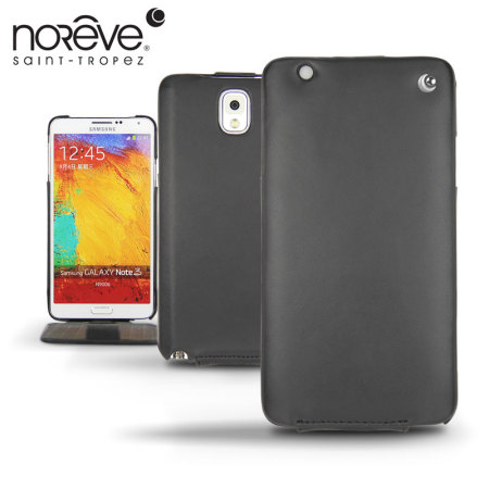 Noreve Tradition Leather Case voor Samsung Galaxy Note 3 - Zwart