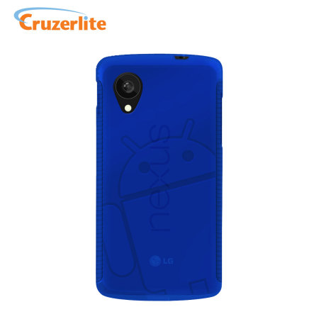 Cruzerlite Androidified A2 TPU Case for Google Nexus 5 - Blue