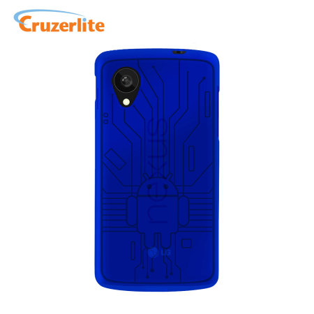 Cruzerlite Bugdroid Circuit Case for Google Nexus 5 - Blue