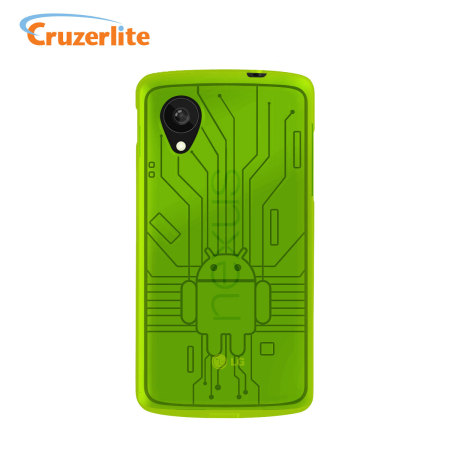 Cruzerlite Bugdroid Circuit Case for Google Nexus 5 - Green