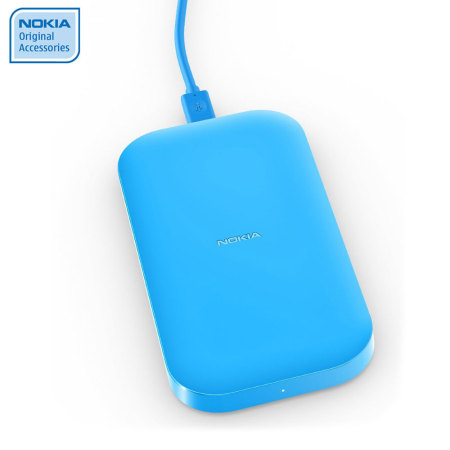 Nokia Portable Wireless Charging Plate DC-50 - 2400mAh - Cyan