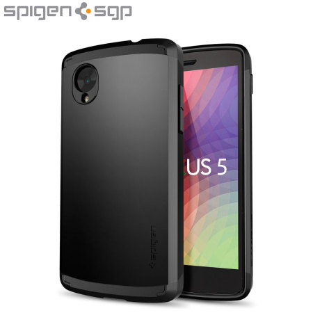 Spigen Slim Armor Case for Google Nexus 5 - Black