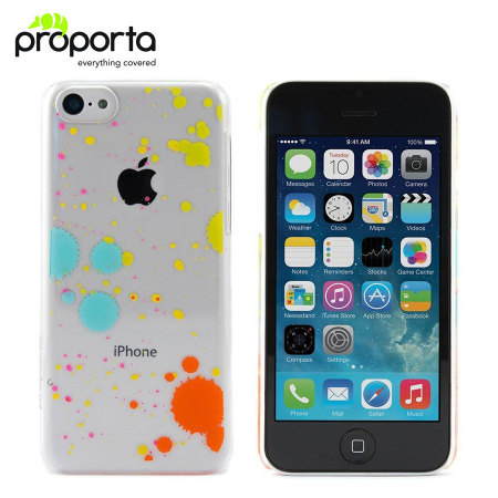 Proporta 96 HardShell iPhone 5C Hülle Paint Splatter