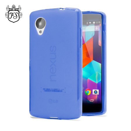 FlexiShield Case for Google Nexus 5 - Dark Blue