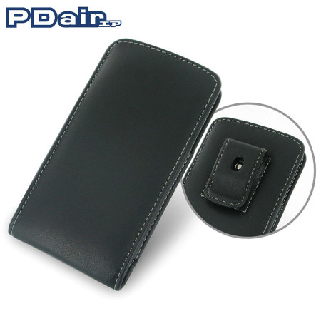 PDair Vertical Leather Pouch Case with Belt Clip - Nexus 5