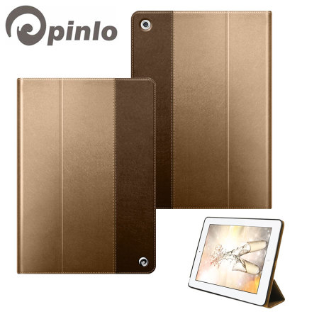 Funda Pinlo Asti Collection para iPad Air - Marrón metalizado