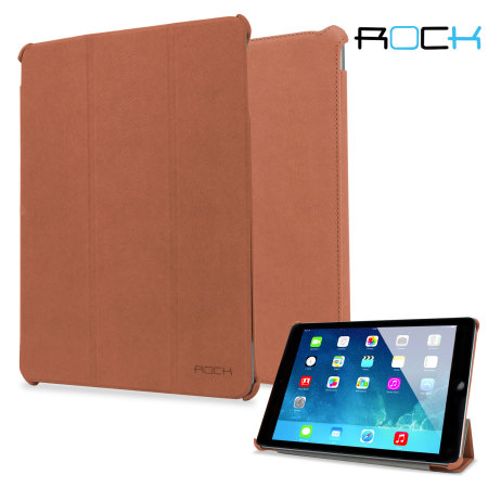 Funda Smart Cover Rock Textured Series para el iPad Air - Marrón