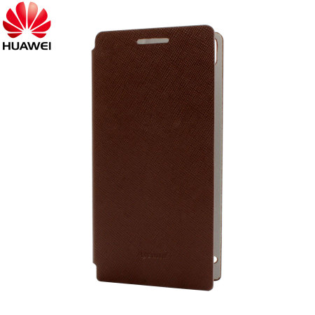 Huawei Edge Flip Case for Ascend P6 - Brown