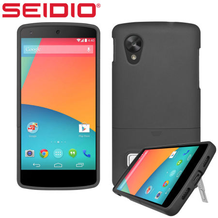 Seidio SURFACE with Metal Kickstand for Nexus 5 - Black